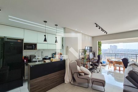 Sala de apartamento para alugar com 2 quartos, 82m² em Independência, São Bernardo do Campo