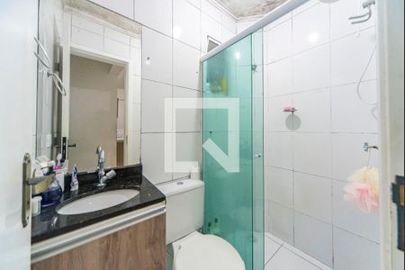 Banheiro de apartamento à venda com 2 quartos, 90m² em Parque Novo Oratório, Santo André