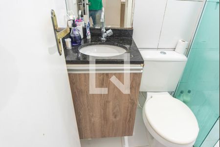 Banheiro de apartamento à venda com 2 quartos, 90m² em Parque Novo Oratório, Santo André