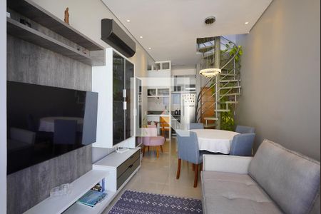 Sala de apartamento para alugar com 2 quartos, 117m² em Lagoa Pequena, Florianópolis