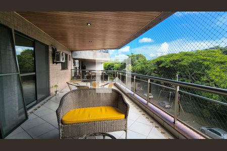 Varanda de apartamento para alugar com 3 quartos, 130m² em Recreio dos Bandeirantes, Rio de Janeiro
