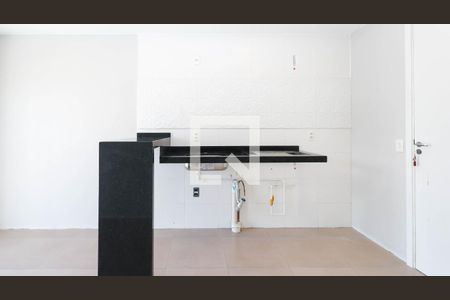 Sala e Cozinha de apartamento para alugar com 1 quarto, 32m² em Mooca, São Paulo