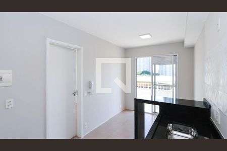 Sala e Cozinha de apartamento para alugar com 1 quarto, 32m² em Mooca, São Paulo