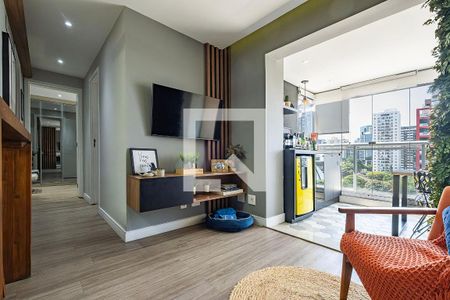 Sala/Cozinha de apartamento à venda com 2 quartos, 119m² em Pinheiros, São Paulo