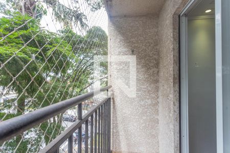 Varanda da sala  de apartamento para alugar com 3 quartos, 59m² em Centro, Diadema