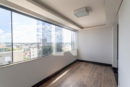 Varanda da sala 1 de apartamento à venda com 4 quartos, 180m² em Castelo, Belo Horizonte