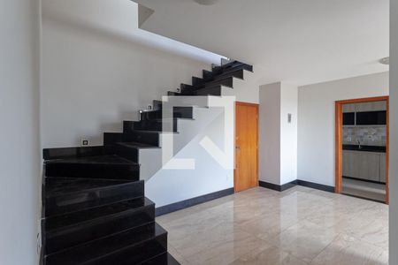 Sala 1 de apartamento à venda com 4 quartos, 180m² em Castelo, Belo Horizonte