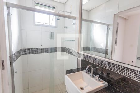 Banheiro da Suíte de apartamento para alugar com 3 quartos, 77m² em Nova Vista, Belo Horizonte