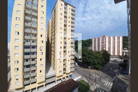 Vista da Sala de apartamento para alugar com 3 quartos, 85m² em Centro, São Vicente