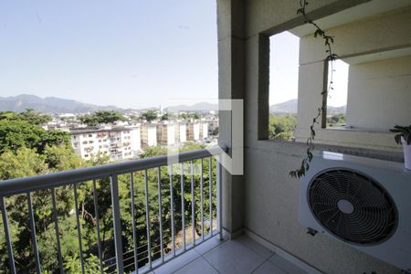 Varanda de apartamento para alugar com 2 quartos, 60m² em Pechincha, Rio de Janeiro