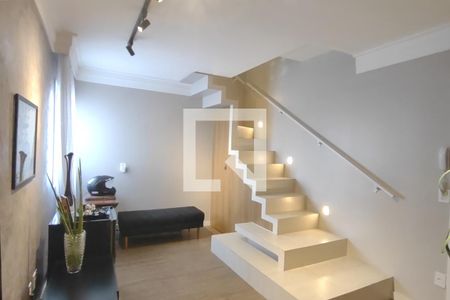 Sala de Estar de apartamento à venda com 3 quartos, 150m² em Nova Gerti, São Caetano do Sul