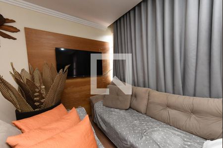 Sala de apartamento à venda com 3 quartos, 86m² em Novo Riacho, Contagem