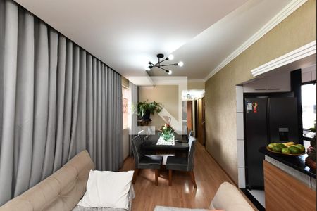 Sala de apartamento à venda com 3 quartos, 86m² em Novo Riacho, Contagem