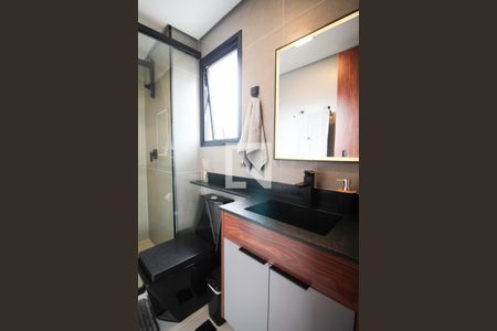 Banheiro de kitnet/studio à venda com 1 quarto, 25m² em Vila Olímpia, São Paulo