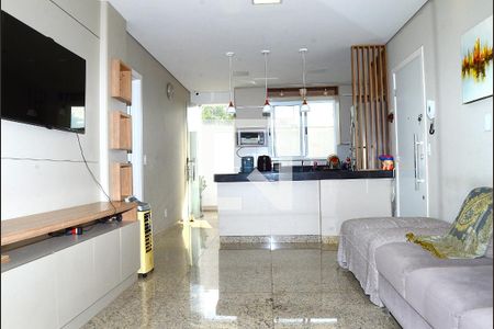Sala de apartamento à venda com 2 quartos, 150m² em Santa Ines, Belo Horizonte