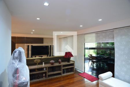 Sala de apartamento para alugar com 5 quartos, 221m² em Barra da Tijuca, Rio de Janeiro