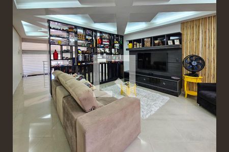 Sala de casa à venda com 3 quartos, 347m² em Campestre, Santo André