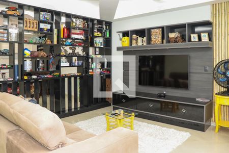 Sala de casa à venda com 3 quartos, 347m² em Campestre, Santo André