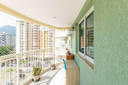Varanda da Sala de apartamento à venda com 2 quartos, 71m² em Tijuca, Rio de Janeiro