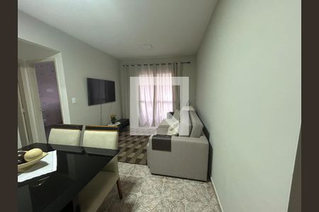 Sala de apartamento à venda com 2 quartos, 54m² em Vila Francisco Matarazzo, Santo André