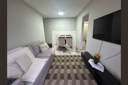 Sala de apartamento à venda com 2 quartos, 54m² em Vila Francisco Matarazzo, Santo André
