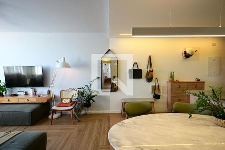Sala de apartamento à venda com 3 quartos, 75m² em Jardim Piracuama, São Paulo