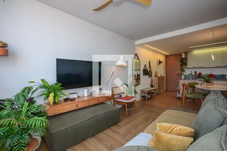 Sala de apartamento à venda com 3 quartos, 75m² em Jardim Piracuama, São Paulo