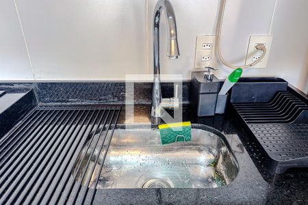 Sala/Cozinha de kitnet/studio para alugar com 1 quarto, 32m² em Belenzinho, São Paulo