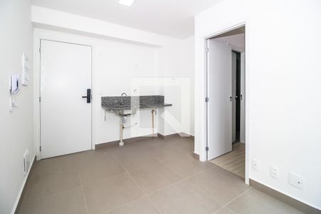 Sala / Cozinha de apartamento para alugar com 1 quarto, 29m² em Pompeia, São Paulo