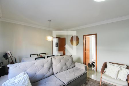 Sala de apartamento à venda com 3 quartos, 91m² em Castelo, Belo Horizonte