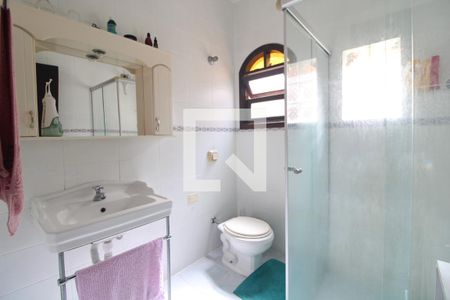 Banheiro da suíte 1 de casa à venda com 3 quartos, 212m² em Parque do Castelo, São Paulo