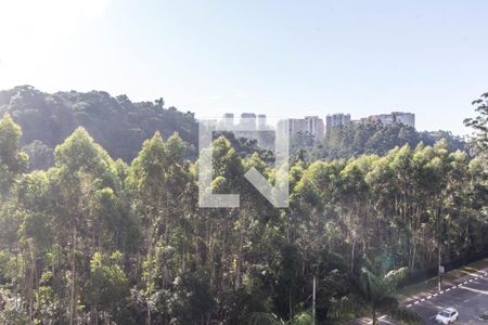 Vista da Varanda de apartamento à venda com 1 quarto, 50m² em Centro Empresarial Tamboré, Santana de Parnaíba