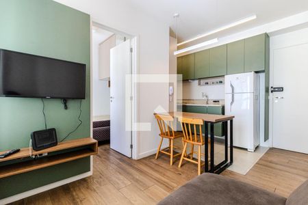 Sala de apartamento para alugar com 2 quartos, 35m² em Campos Elíseos, São Paulo