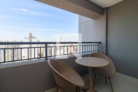 Studio - Varanda de kitnet/studio para alugar com 0 quarto, 27m² em Planalto Paulista, São Paulo