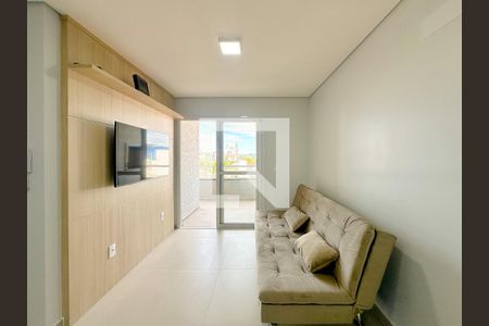 Sala de TV de apartamento para alugar com 2 quartos, 65m² em Ingleses do Rio Vermelho, Florianópolis