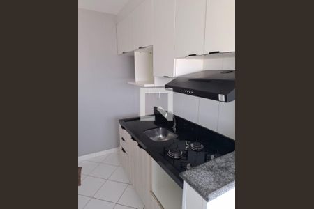 Cozinha de apartamento para alugar com 2 quartos, 45m² em Vila Carmosina, São Paulo
