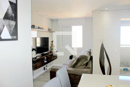 Sala  de apartamento à venda com 2 quartos, 59m² em Jardim Imperador, Guarulhos