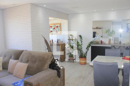 Sala  de apartamento à venda com 2 quartos, 59m² em Jardim Imperador, Guarulhos