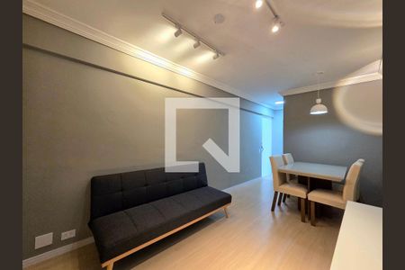 Sala de apartamento para alugar com 1 quarto, 36m² em Indianópolis, São Paulo