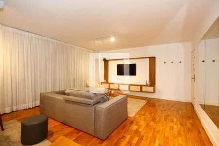 Sala de Estar e Jantar de apartamento para alugar com 3 quartos, 158m² em Cerqueira César, São Paulo