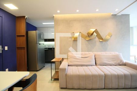 Sala de apartamento para alugar com 2 quartos, 67m² em Vila Andrade, São Paulo