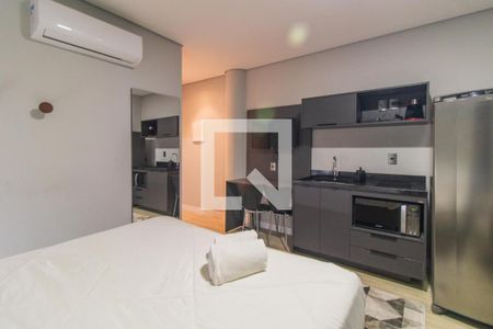 Sala/Quarto de apartamento para alugar com 1 quarto, 21m² em Centro Histórico, Porto Alegre