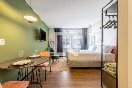 Sala/Quarto de apartamento à venda com 1 quarto, 25m² em Centro Histórico, Porto Alegre