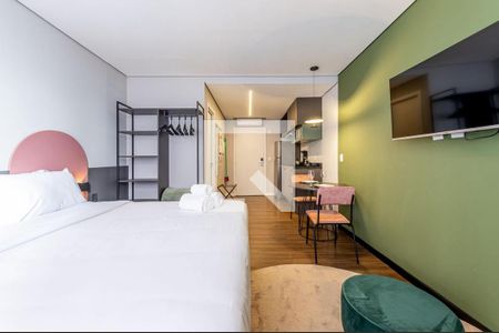 Sala/Quarto de apartamento à venda com 1 quarto, 25m² em Centro Histórico, Porto Alegre