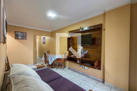 Sala de apartamento para alugar com 2 quartos, 80m² em Aviação, Praia Grande