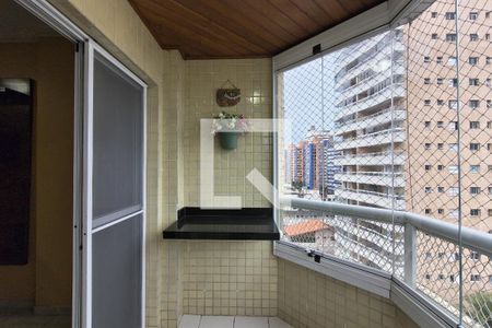 Sacada de apartamento para alugar com 2 quartos, 80m² em Aviação, Praia Grande