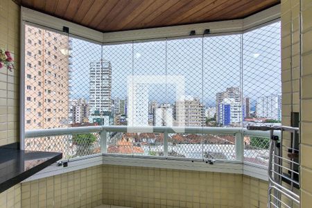 Sacada de apartamento para alugar com 2 quartos, 80m² em Aviação, Praia Grande