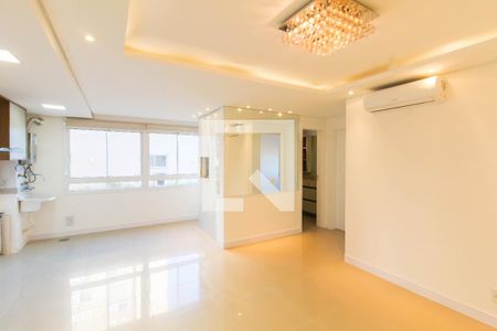 Sala/Cozinha de apartamento para alugar com 2 quartos, 54m² em Fátima, Canoas