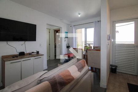 Sala/Cozinha de apartamento para alugar com 2 quartos, 43m² em Jardim Record, Taboão da Serra