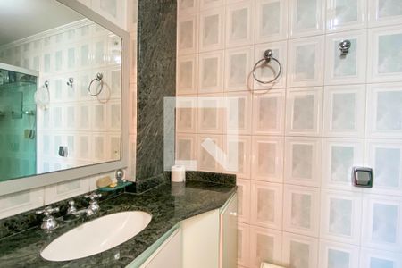 Banheiro da Suíte de apartamento à venda com 3 quartos, 128m² em Vila Paranagua, São Paulo